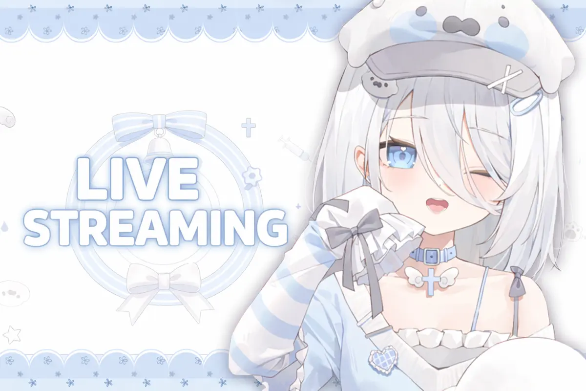 Premade Live2D VTuber Model Baby Seal Girl | VTube Studio Avatar with Expressions
