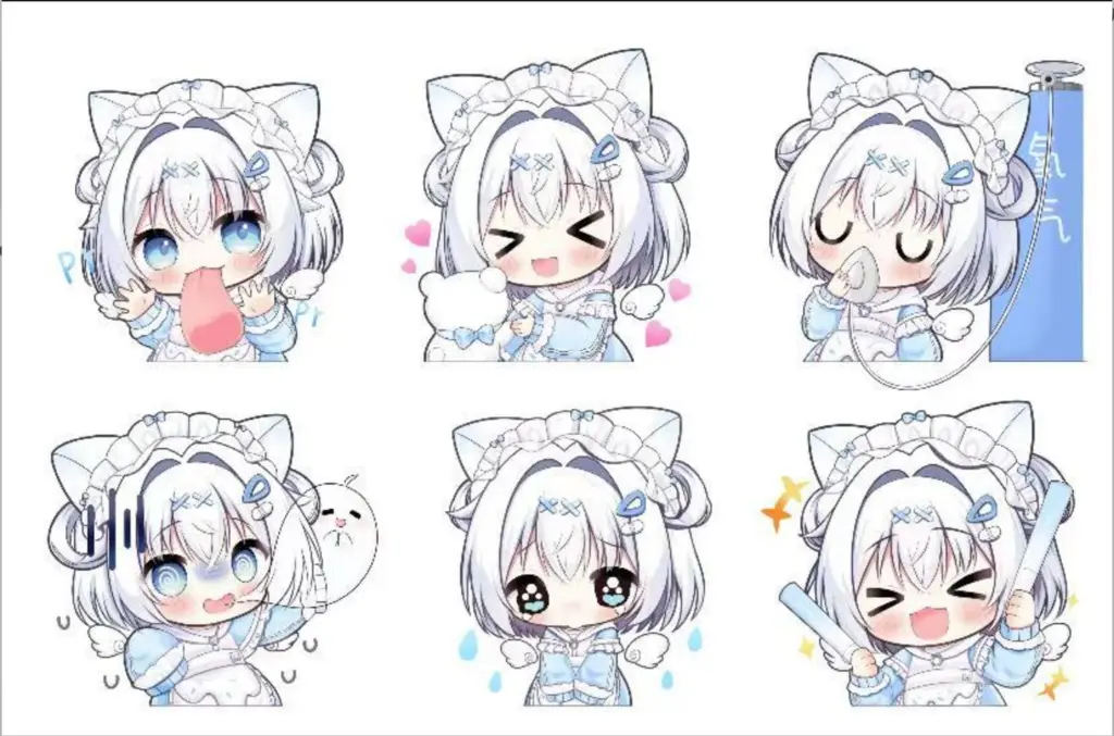 Cream Bear 2.0 VTuber Model Live2D Avatar for VTube Studio with Expressions