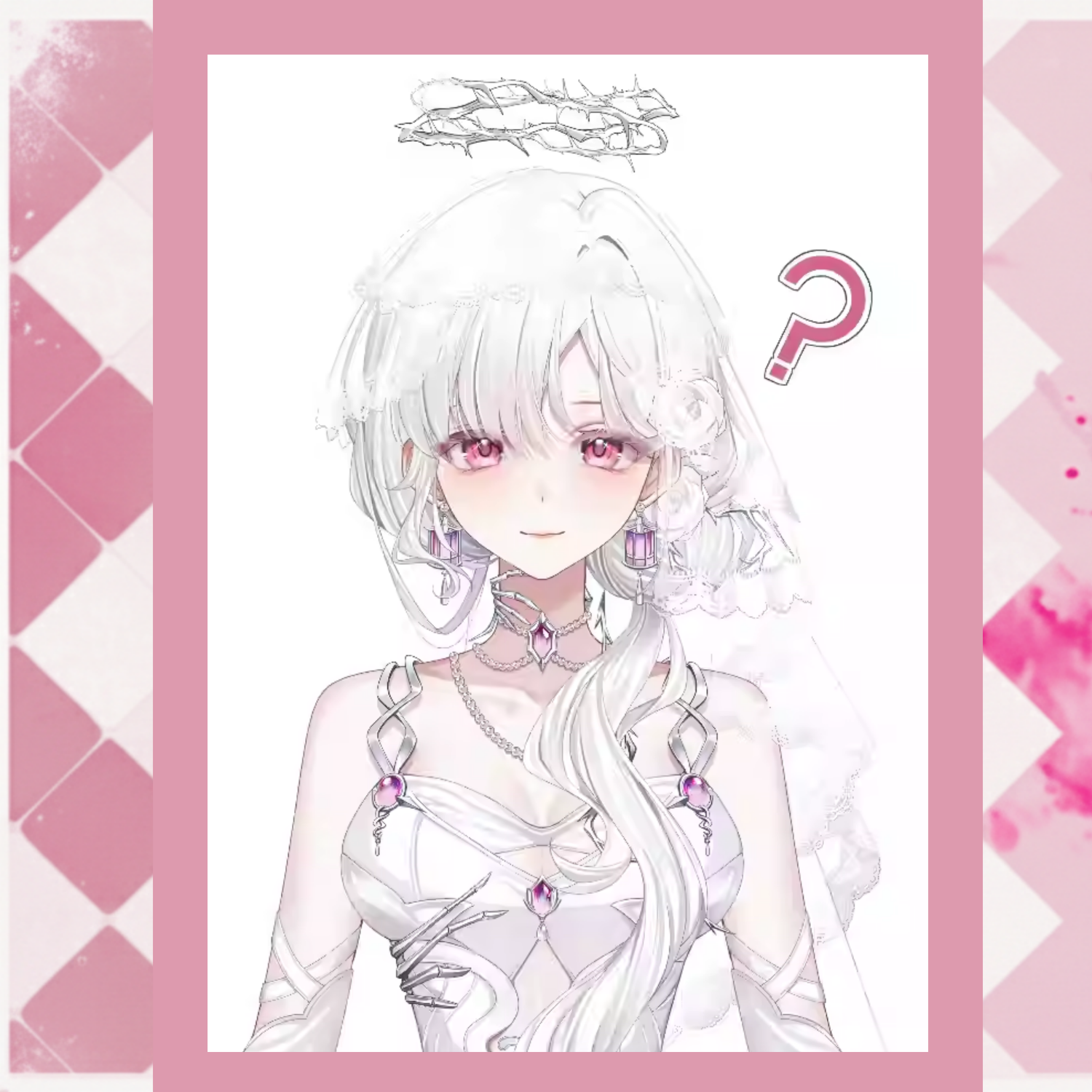 Melina – Premade VTuber Model – 4 Sizes & 40+ Emote Expression Pack