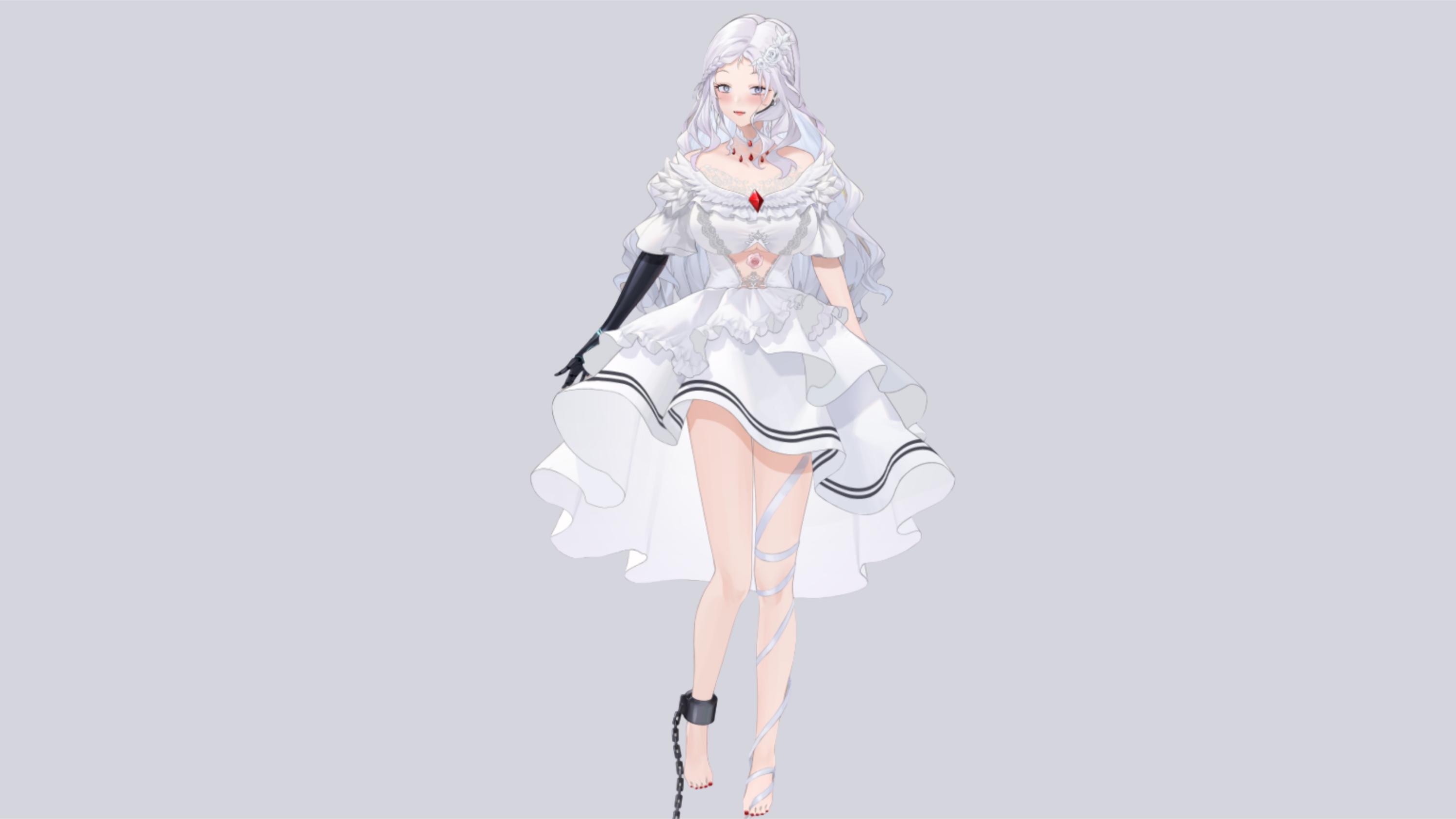 Flora – Premade Live2D VTuber Model | Fully Rigged