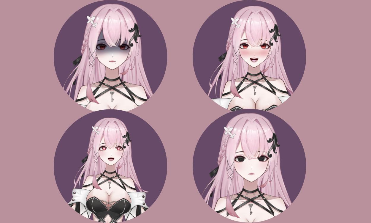 Fibi – Live2D VTuber Model | Premade Fully Rigged Avatar