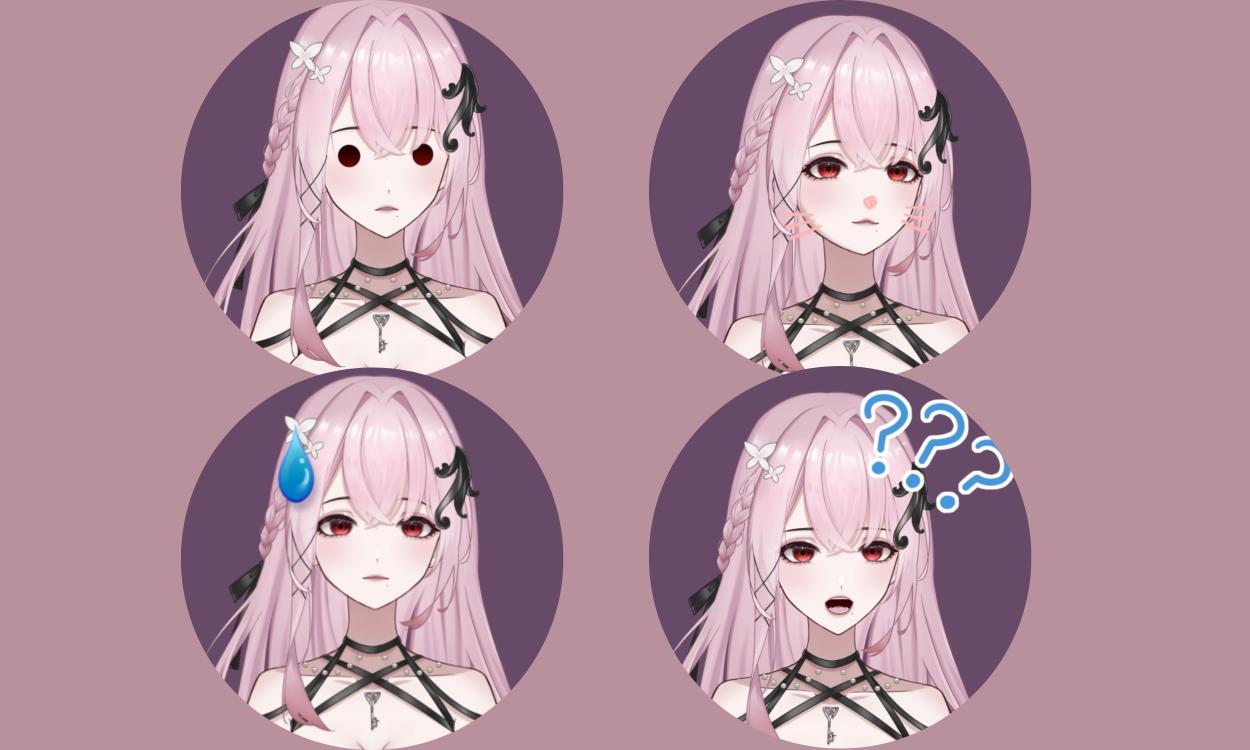 Fibi – Live2D VTuber Model | Premade Fully Rigged Avatar
