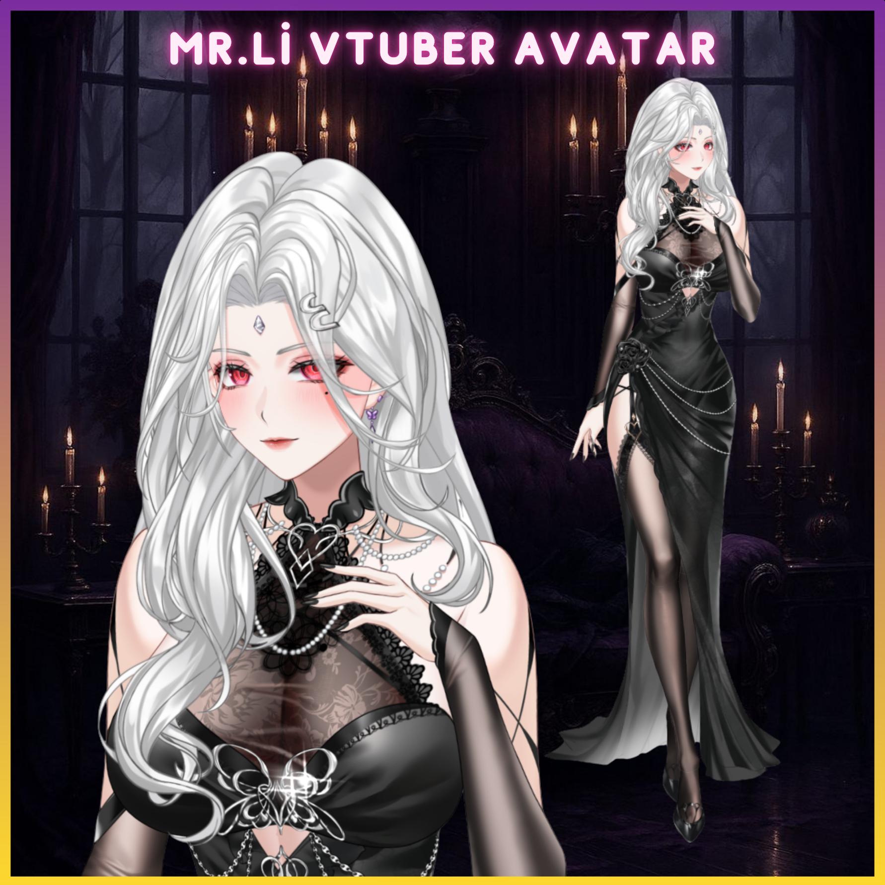 Sisy – Live2D VTuber Model | Fully Rigged Premade Avatar
