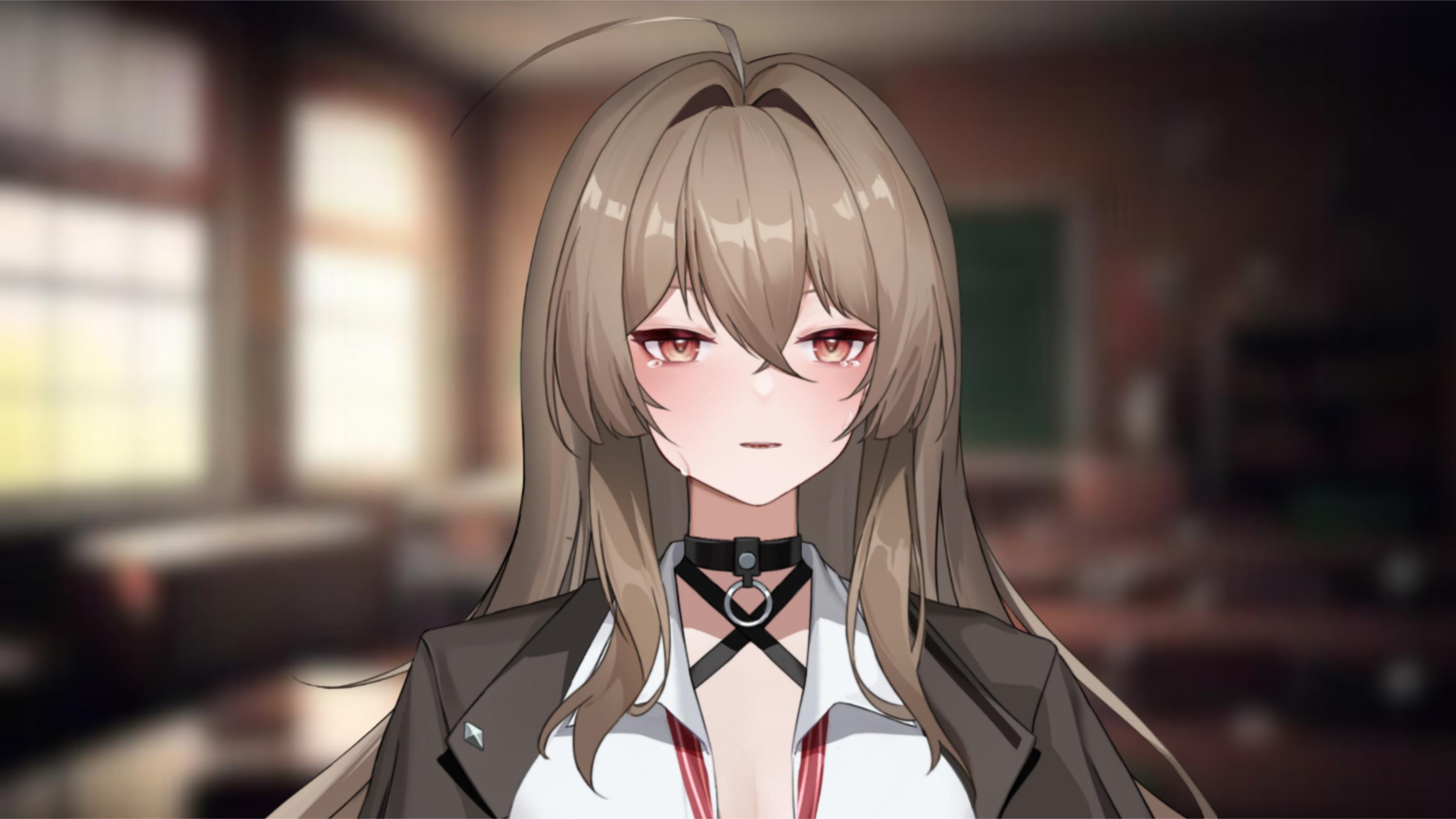 Teacher Girl – Live2D VTuber Model | Fully Rigged Premade Avatar