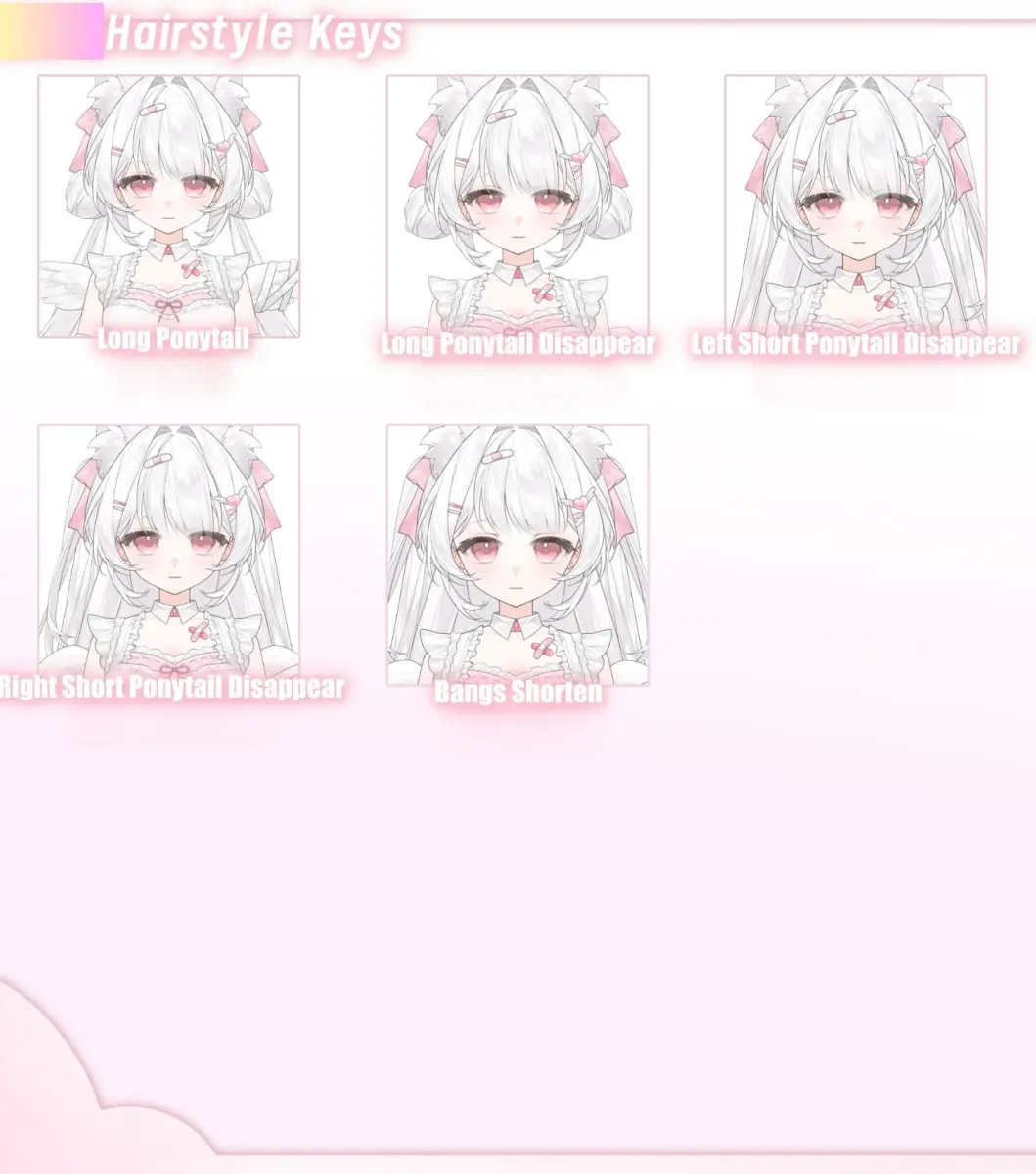 Nurse VTuber Model Live2D Avatar | Premade Anime Character for VTube Studio
